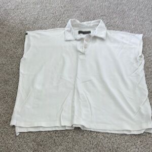Figs White Polo Shirt